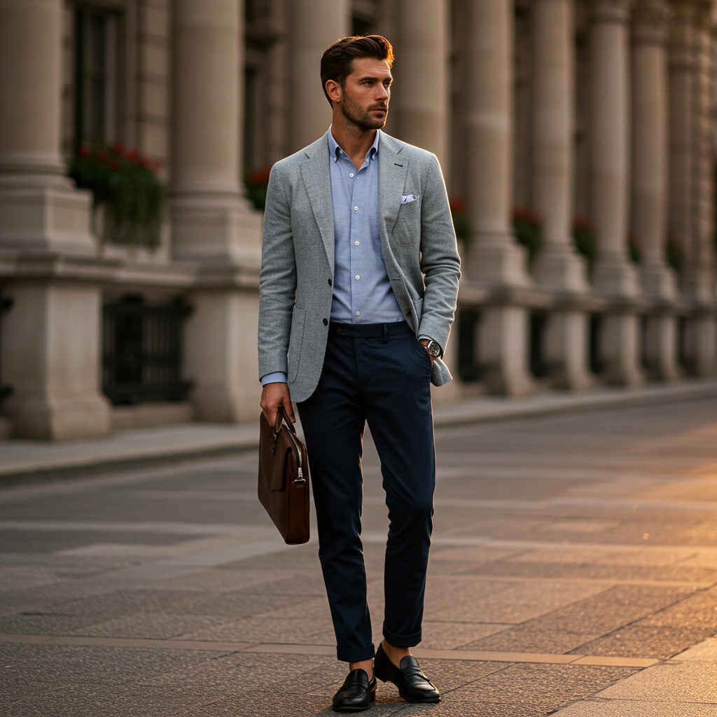 Alfaiataria Moderna: Como Usar Blazer e Calça com Estilo Contemporâneo