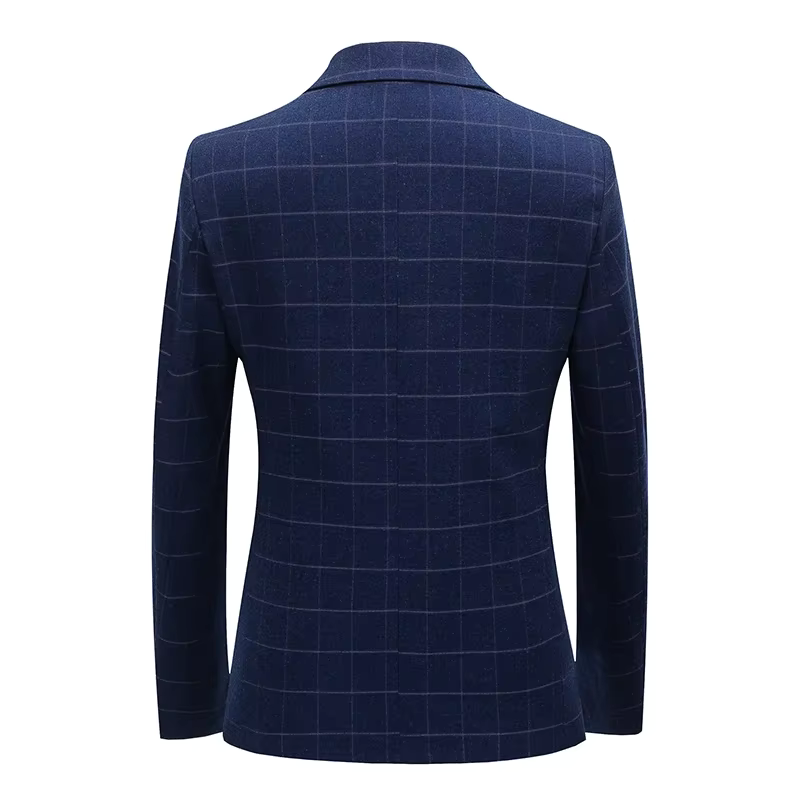 Blazer Masculino Dom Verry Magnifico Xadrez di Potenza