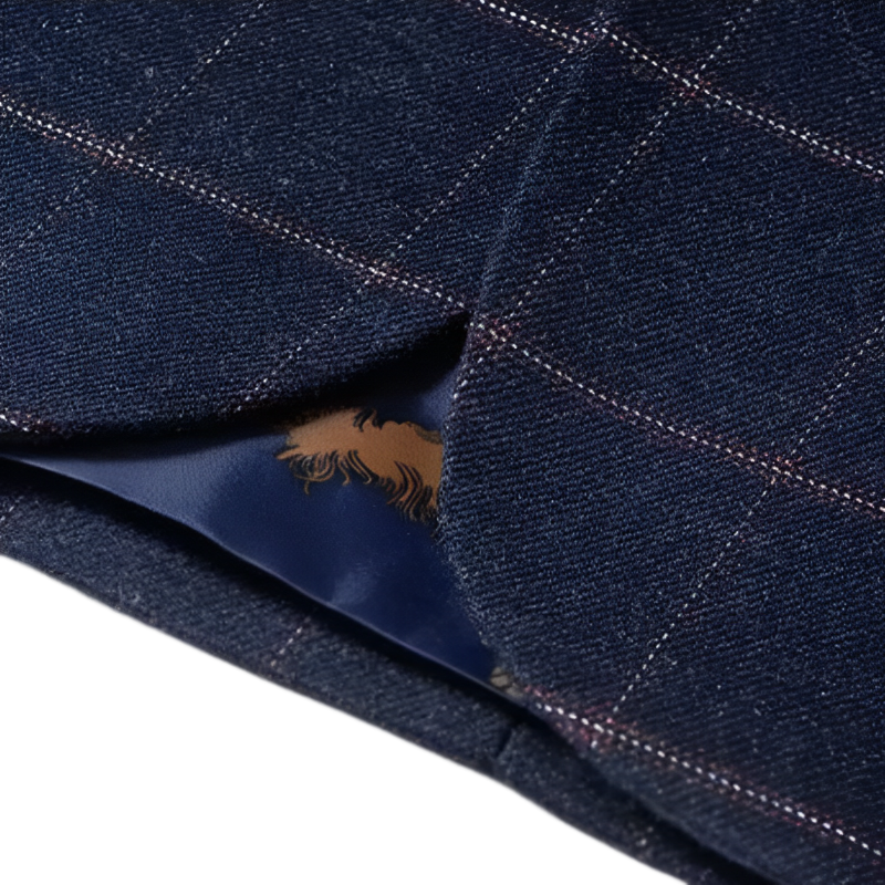 Blazer Masculino Dom Verry Magnifico Xadrez di Potenza