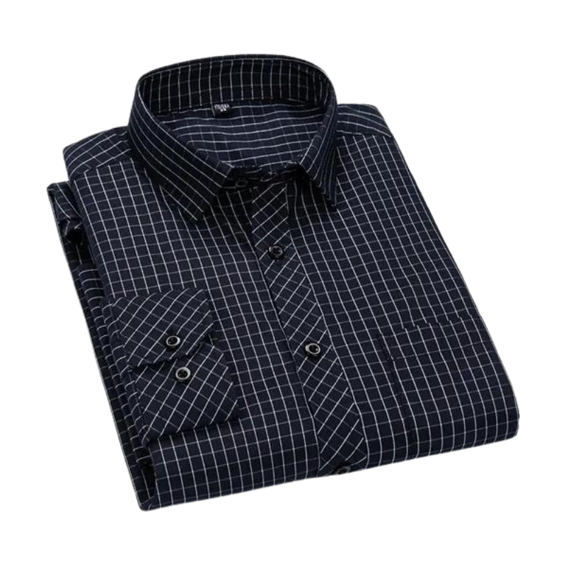 Camisa Social Masculina Xadrez Maximus