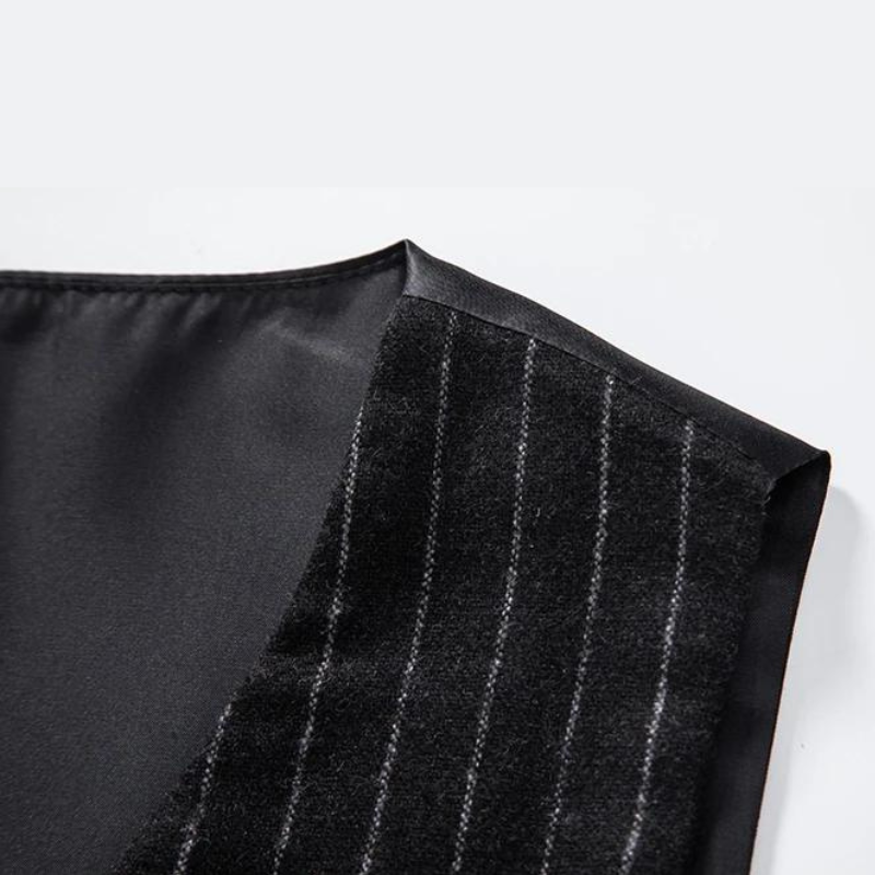 Colete Masculino Risca de Giz Retro Maximus