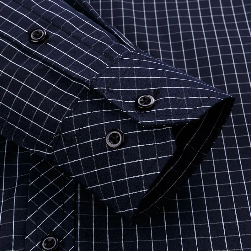 Camisa Social Masculina Xadrez Maximus