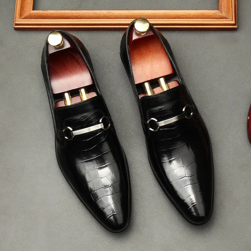 Sapato Social Masculino Vintage de Couro Maximus