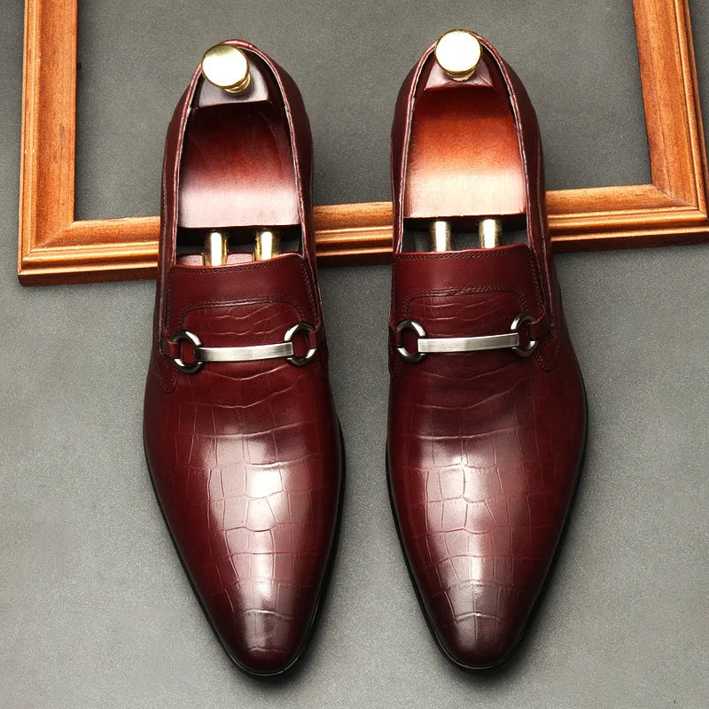 Sapato Social Masculino Vintage de Couro Maximus