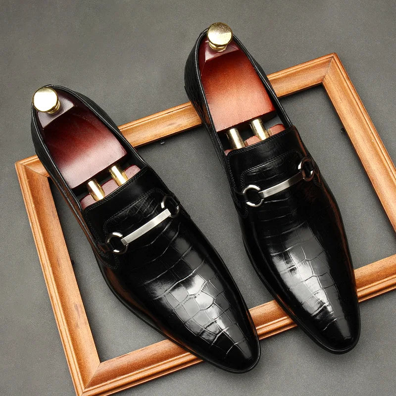 Sapato Social Masculino Vintage de Couro Maximus