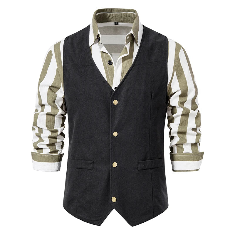 Colete Masculino Vintage Maximus