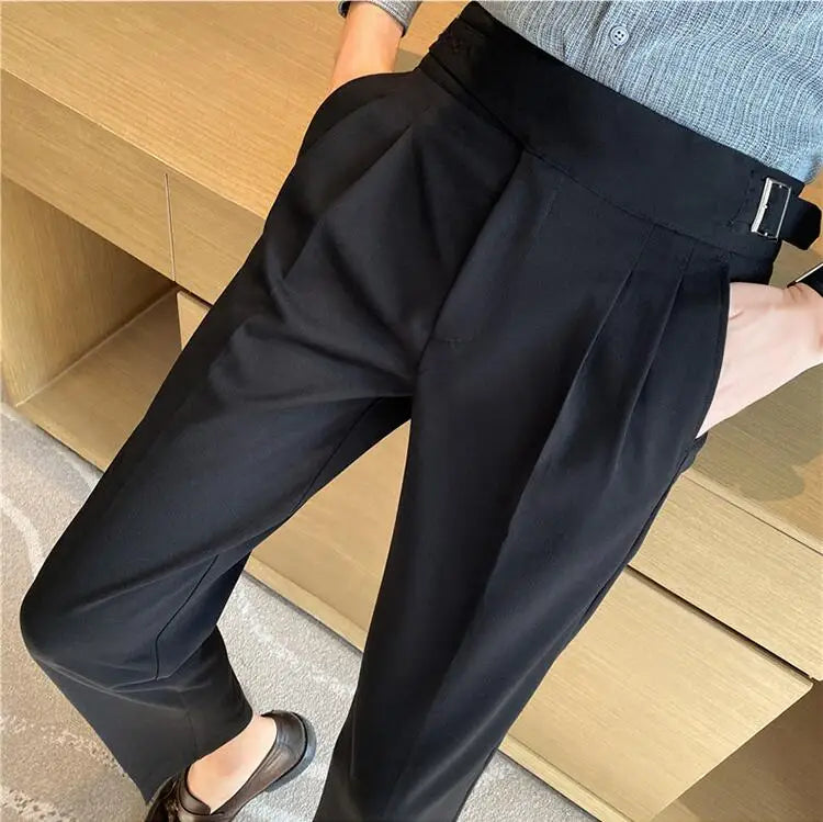 Calça Alfaiataria Masculina Slim Ajustável Dominus