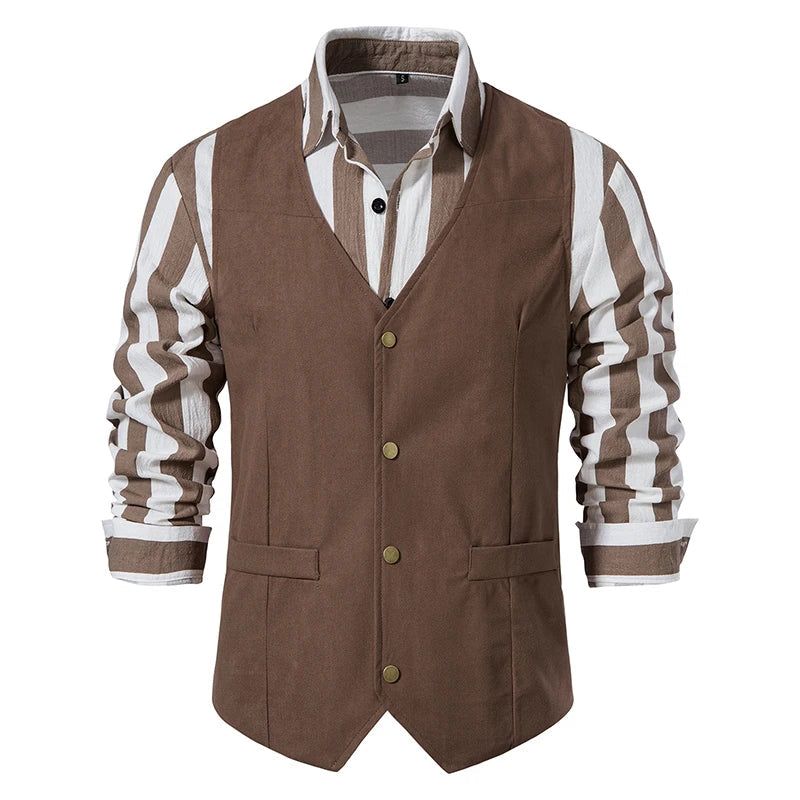 Colete Masculino Vintage Maximus