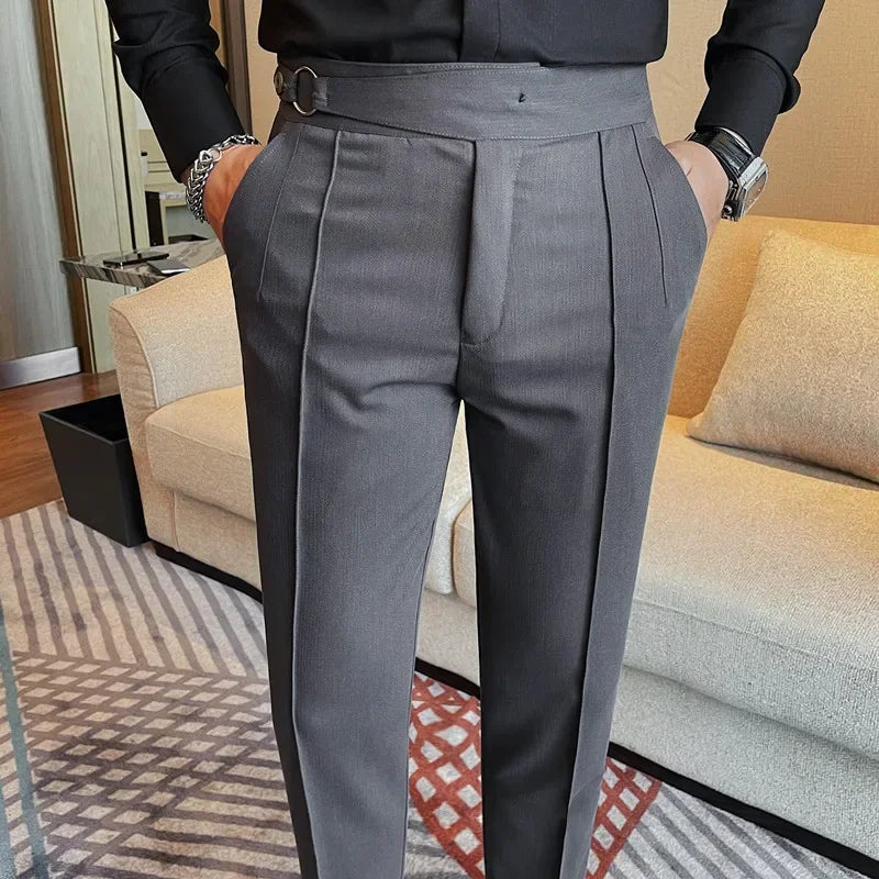 Calça Alfaiataria Masculina Slim V02 Dominus