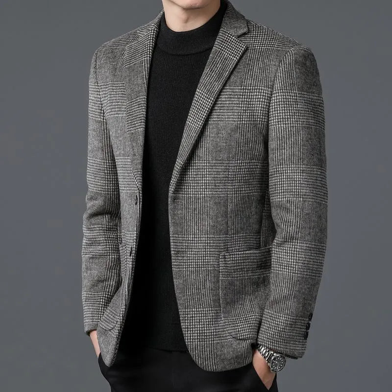 Blazer Masculino Dom Verry Signorile de Lã Suprema
