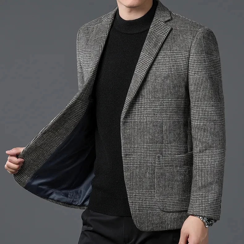 Blazer Masculino Dom Verry Signorile de Lã Suprema