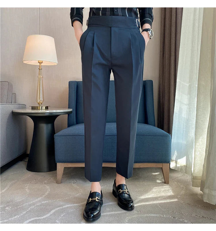 Calça Alfaiataria Masculina Slim Ajustável Dominus