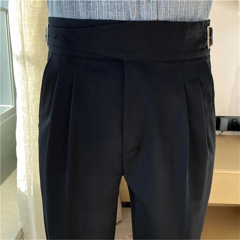 Calça Alfaiataria Masculina Slim Ajustável Dominus