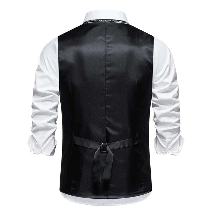 Colete Masculino Risca de Giz Retro Maximus