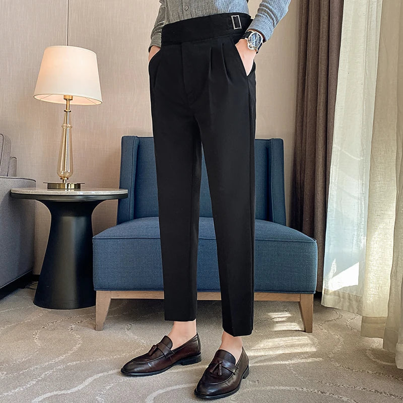 Calça Alfaiataria Masculina Slim Ajustável Dominus