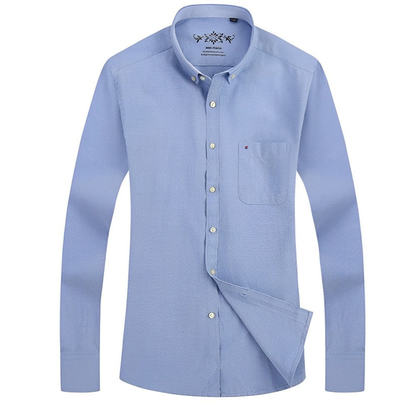 Camisa Social Masculina de Algodão Maximus